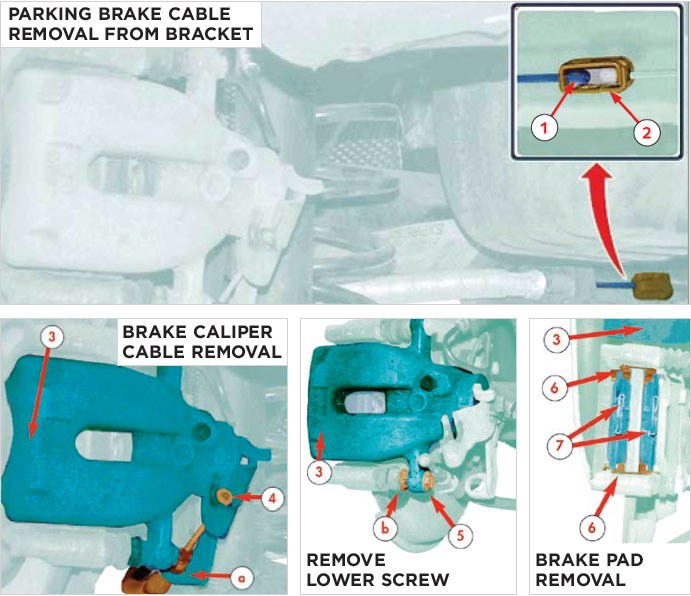 How to replace the rear brakes on a Citroen DS4
