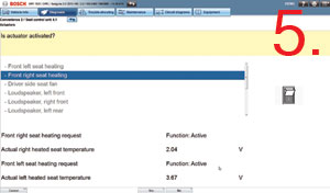 How to improve your KTS diagnostics capabilities. Part 6: Actuators, function tests, adjustments/settings and special functions