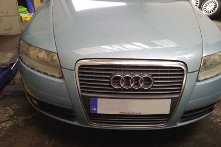 How to change a clutch on a Audi A6