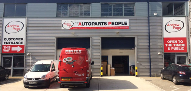 Andrew Page delivers to Southampton motor trade as part of network expansion