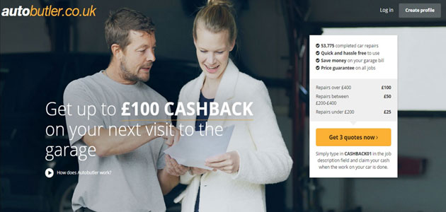 Autobutler Launches Cashback Campaign