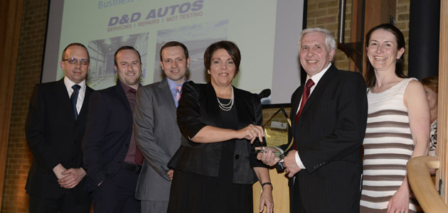 D&D Autos collects top honours at prestigious business awards