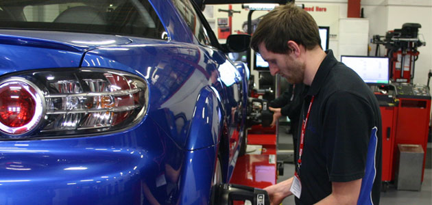 Wheel alignment takes centre stage at The Skills Show