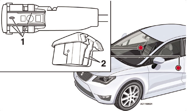 How to fix an issue with sticking door handles on a Seat Ibiza