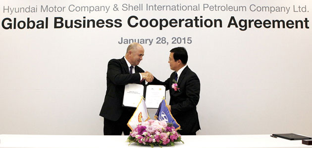 Hyundai recommends Shell as preferred aftermarket oil supplier