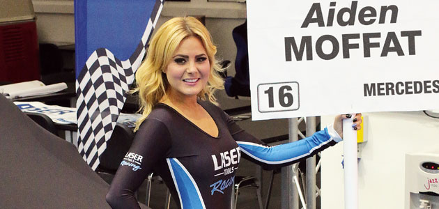 Laser Tools Racing appoint new grid girl