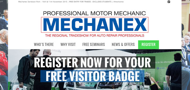 New MECHANEX website launches ahead of Sandown 2015