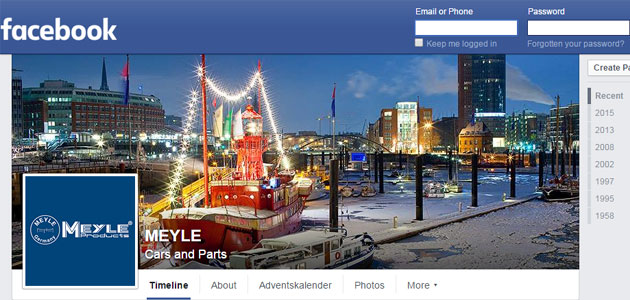 MEYLE launches Facebook page