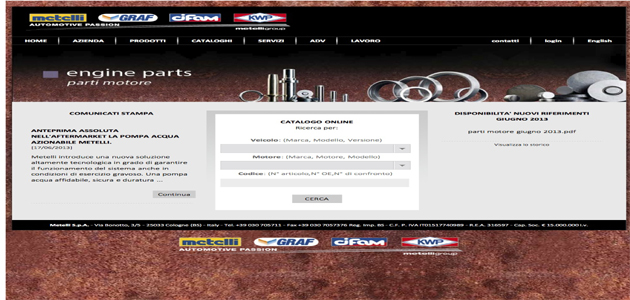 Metelli - Brake discs with integrated bearing