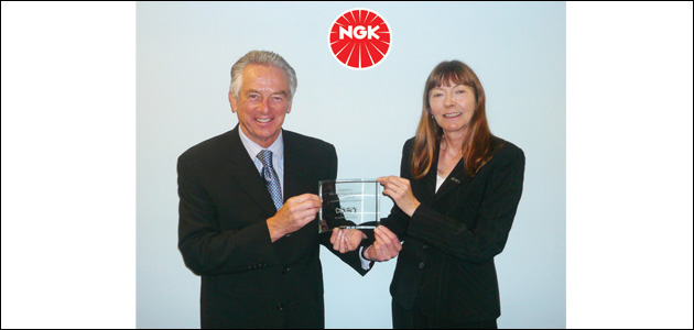 Fund-raising award for NGK Spark Plugs (UK)