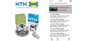 NTN-SNR - iParts application