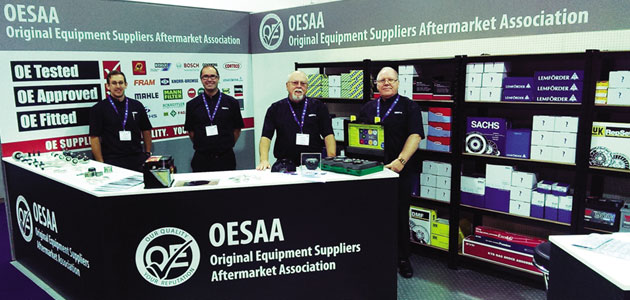 OESAA exhibiting at UK shows