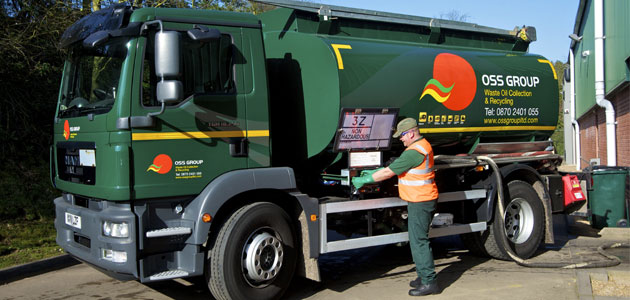 Total waste recycling with ‘Cash for Oil’ scheme