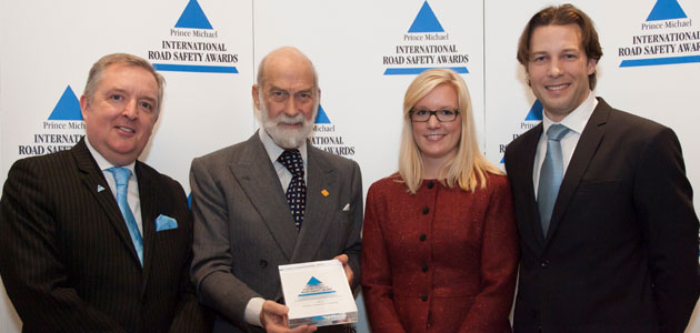 Philips wins road safety award