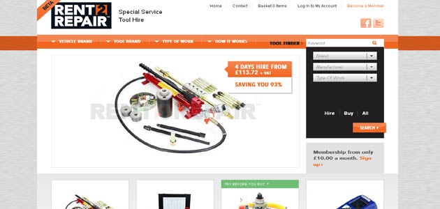 Tool rental service launched