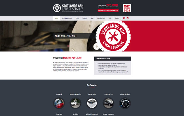Scotlands Ash Garage launches brand new website