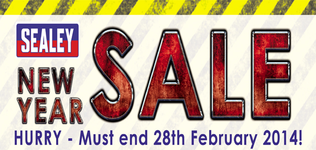 Sealey launch New Year sale