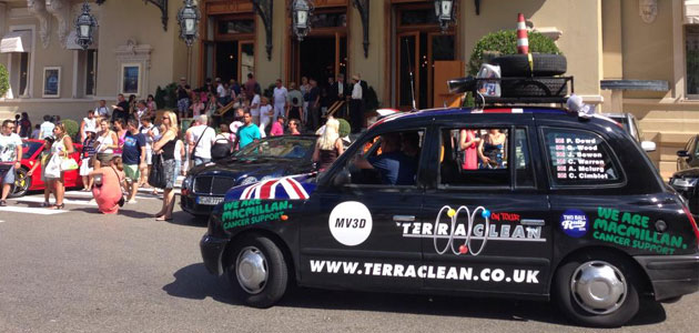 Charity success for rally-winning ‘TerraClean on Tour’ team