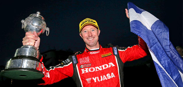 Honda Yuasa Racing’s Gordon Shedden wins BTCC title