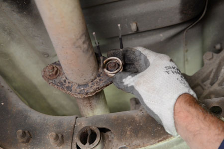 How to Remove Rusted Exhaust Bolts  