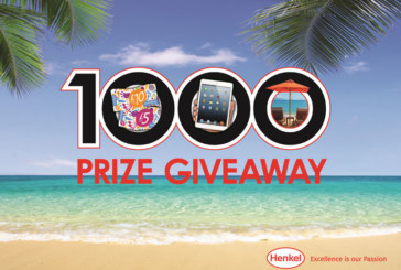 1000 prizes up for grabs in Henkel's grand prize draw