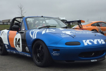 KYB UK sponsors young MX5 driver
