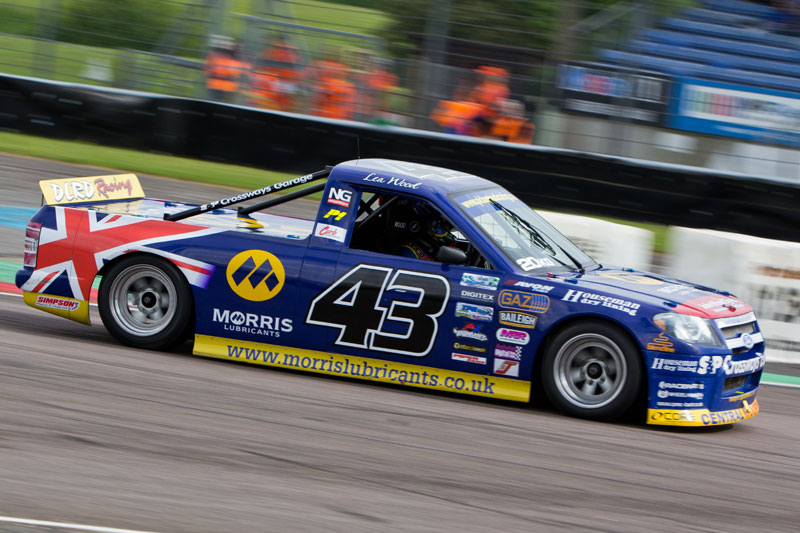 Wood hits top form in the British Pickup Racing Championship
