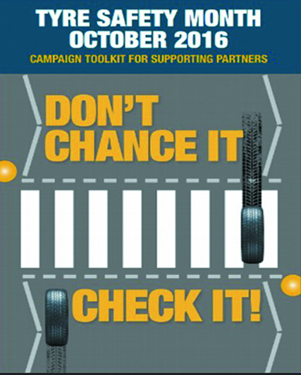 Don’t Chance It, Check It! – Tyre Safety Month