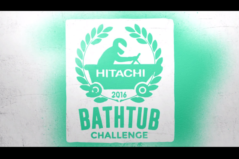 The Hitachi Bathtub Challenge 2016