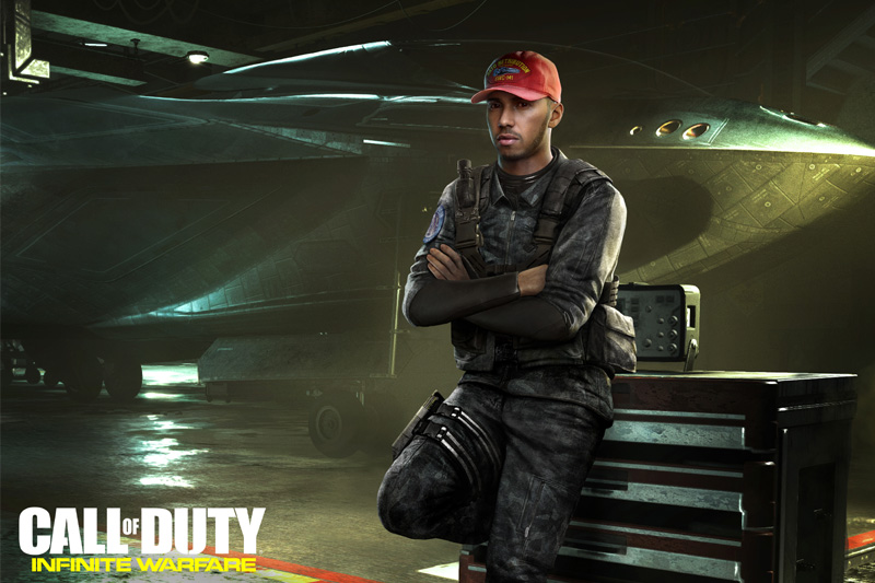 Lewis Hamilton Joins the Cast of Call of Duty