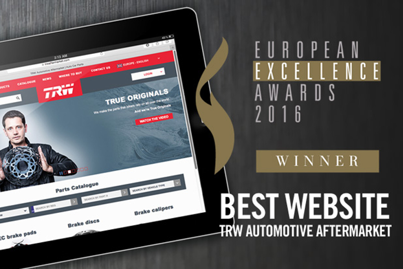 Best Website Award for trwaftermarket.com