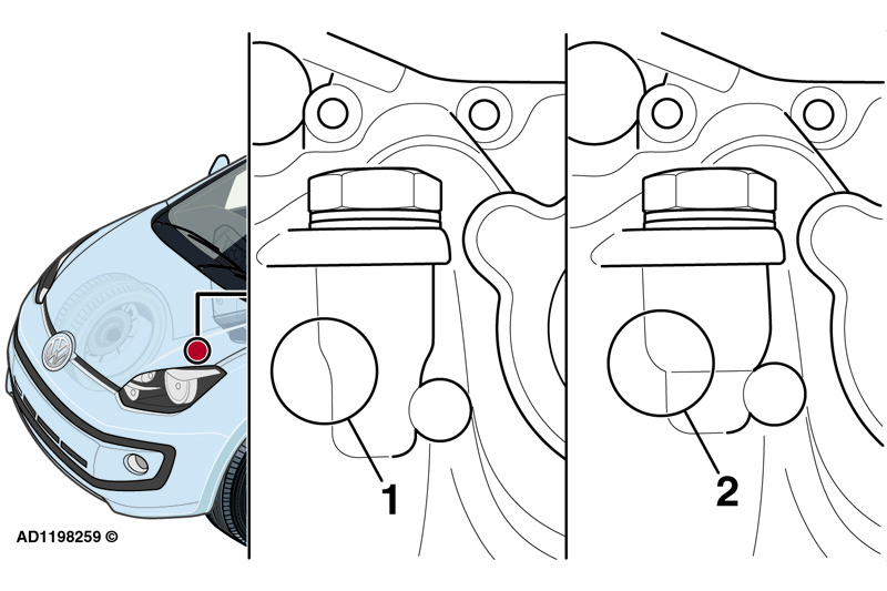 Engine Oil Leak on Volkswagen Up