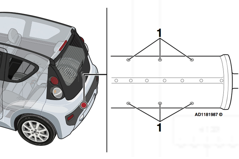 Exhaust Noise on Citroën C1- AUTODOCTA