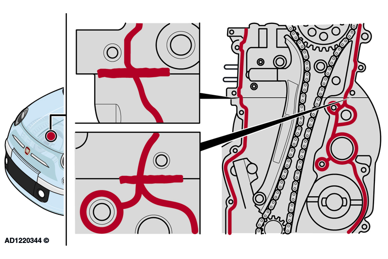 Engine Oil Leak On A Fiat 500 Professional Motor Mechanic