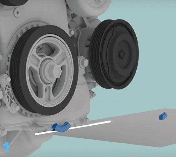 How to check Vbelt pulley alignment Professional Motor Mechanic