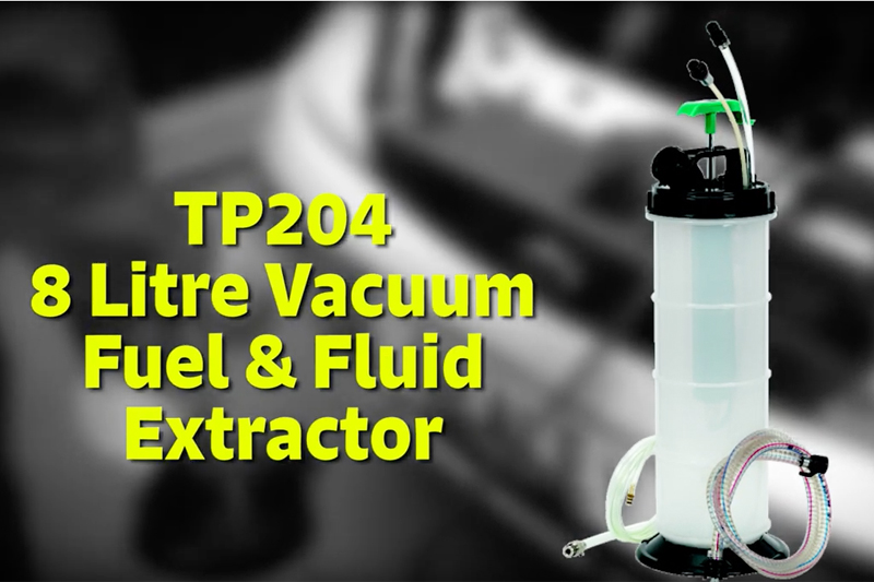 Sealey TP204 8 Litre Vacuum Fuel & Fluid Extractor