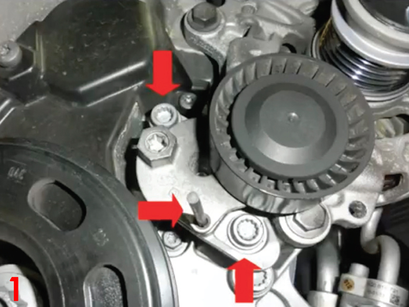 How to install a timing belt kit on a Škoda Octavia