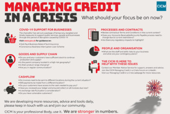 CICM publishes cashflow guide relating to Coronavirus
