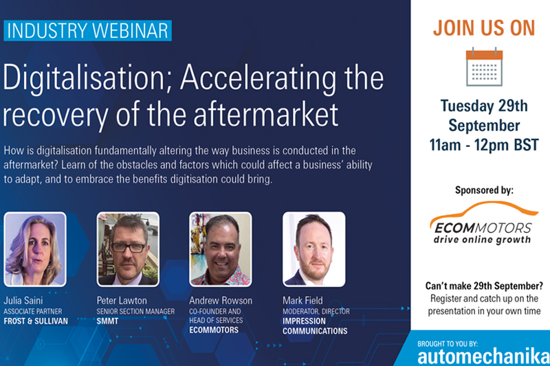 Automechanika reveals webinar panel addition