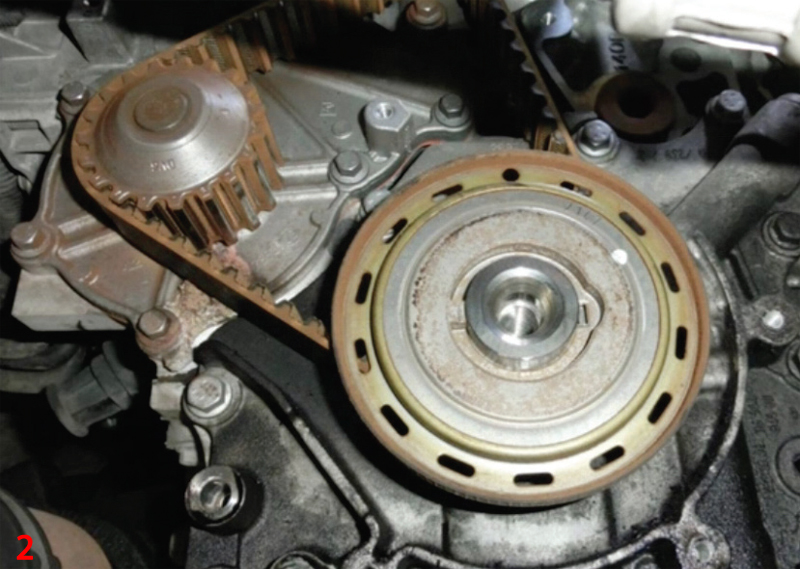 Dayco replaces Ford Focus timing belt 