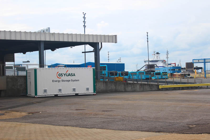 GS Yuasa installs Portsmouth Port charging station