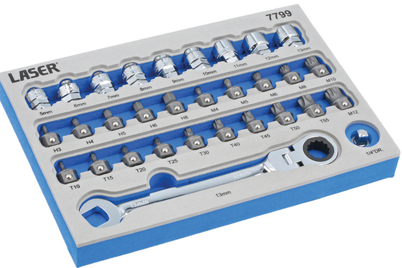 Laser Tools bolsters range with socket set