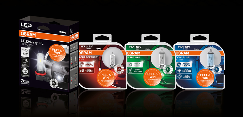 OSRAM launches ‘Peel and Win’ promotion