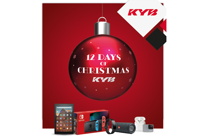 KYB launches 12 Days of Christmas