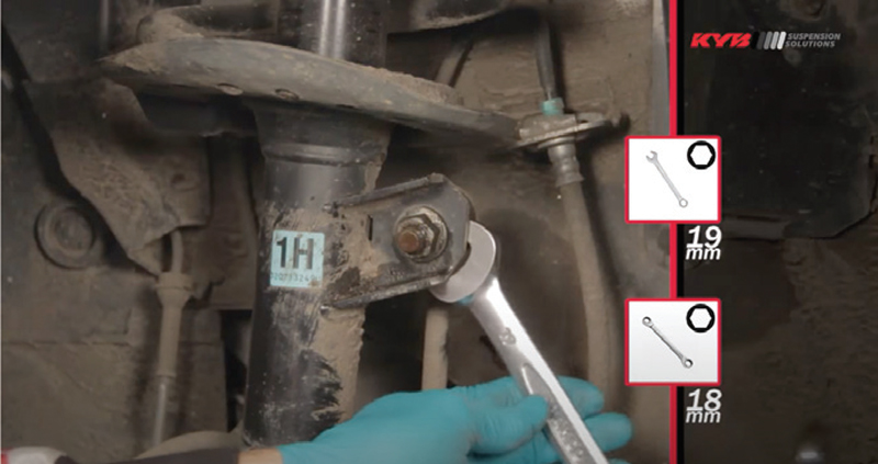 How to replace front shock absorbers