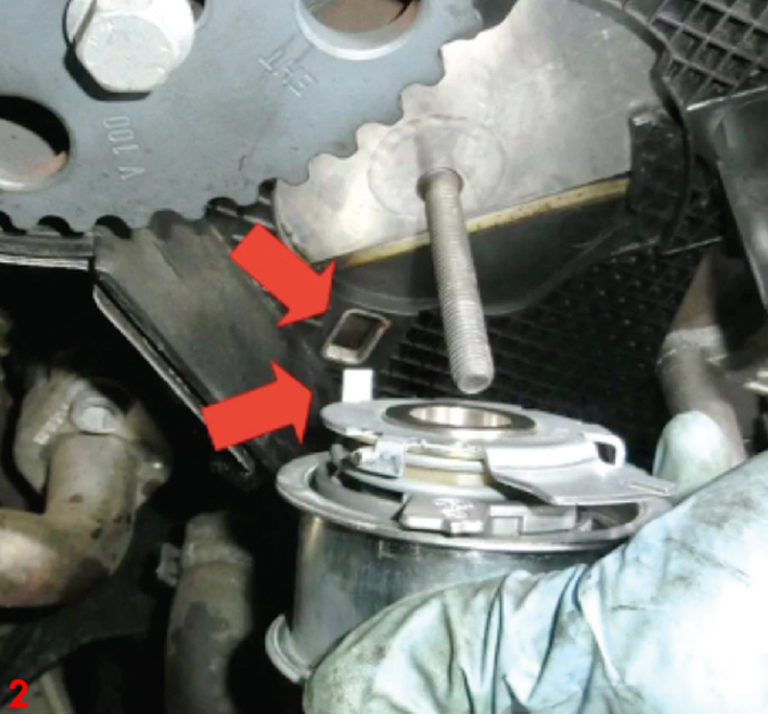 How to install a timing belt on a VW Tiguan Professional Motor Mechanic