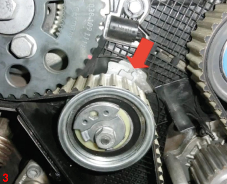 How to install a timing belt on a VW Tiguan Professional Motor Mechanic