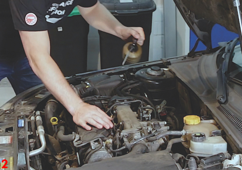 The process of glow plug replacement