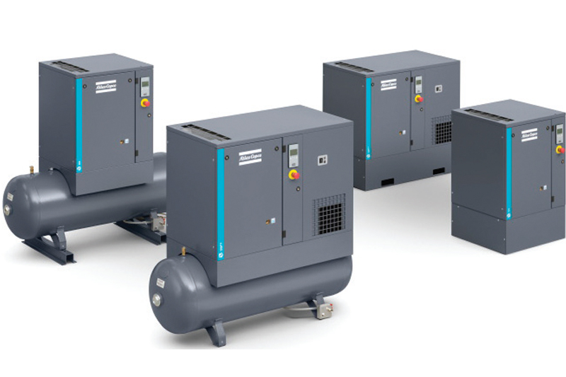 Atlas Copco adds to screw compressor range