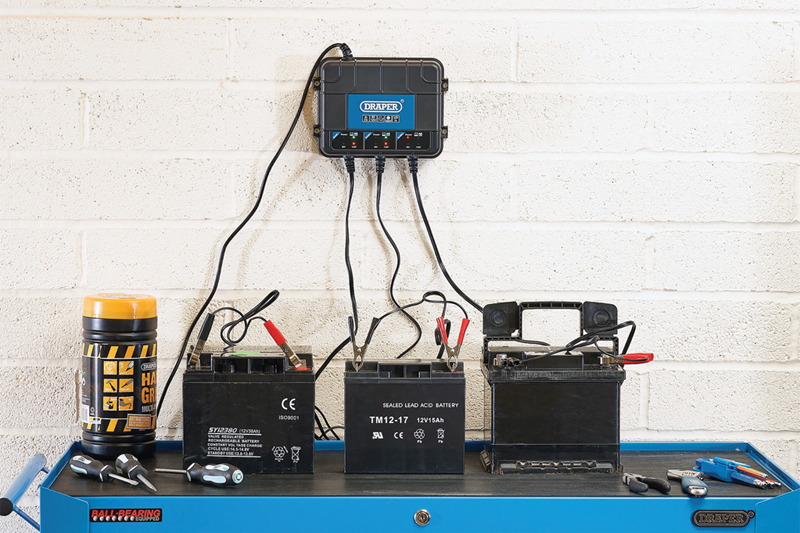 Draper Tools introduces charger station